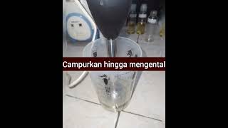 PROSEDUR PEMBUATAN MAYONES DARI BIJI NANGKA DISERTAI DENGAN UJI SAPONIN UJI PH DAN UJI KADAR AIR [upl. by Ztirf715]