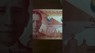 50 Piso Sergio Osmeña 2023 Banknote Central Bank [upl. by Amesari611]