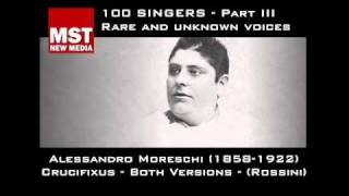 Part III Rare and unknown voices  ALESSANDRO MORESCHI [upl. by Eseer]