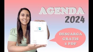 AGENDA 2024  IMPRIMIR GRATIS [upl. by Carmelle893]