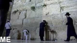 Jews praying at the Wailing Wall HD [upl. by Dustin]