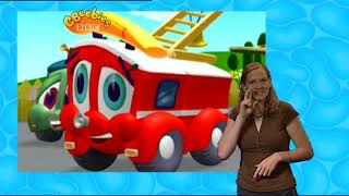 cbeebies finley the fire engine sign zone [upl. by Duggan]