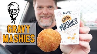 New KFC GRAVY MASHIES FOOD REVIEW  Gregs Kitchen [upl. by Trask]