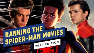 SpiderMan Movies Ranked From Worst to Best Across the SpiderVerse Edition [upl. by Aba]