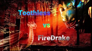 Toothless vs FireDrake  Now Or Never Julie and the phantoms [upl. by Nigel]