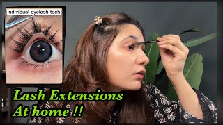 Lash EXTENSIONS  Like a PRO [upl. by Aciraj]