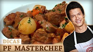 PICADINHO PF MASTERCHEF com Leo Young  DICAS MASTERCHEF [upl. by Anawak430]