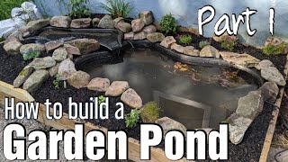 Building a Garden Pond  Part 1 [upl. by Kcir]