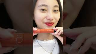 Can’t get enough of Romand Juicy Lasting Tint Perfect pop of color 💄 romand im20s [upl. by Hendrickson]