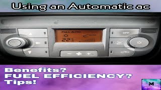 Use of automatic AC in carAC of fiat grande puntoBenefits of auto AC [upl. by Eimak]