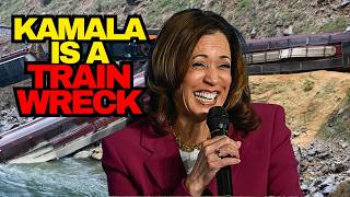 Kamala Harris Is A Drunken Train Wreck [upl. by Misti]