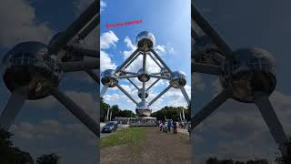 🇧🇪Brussels Atomium landmark in 🇧🇪 Belgium [upl. by Ybocaj]