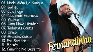 Fernandinho COMPLETA ÁLBUM 2024 25 MELHOR E MAIS TOCADO GOSPEL  Uma nova história top [upl. by Jaye]