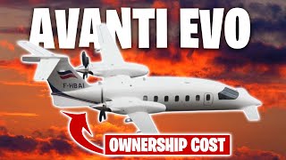 Cost of Owning a Piaggio P180 Avanti Evo  What You Need to Know [upl. by Gerson]