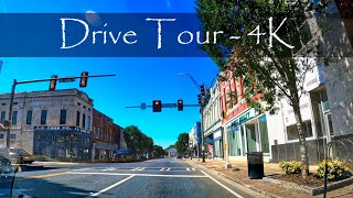 Cedartown Georgia  Scenic Driving Tour  4K  USA [upl. by Shanan945]