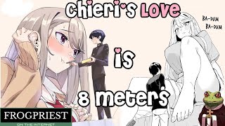 How TALL do you like your women  Chieris Love is 8 Meters  Manga Review [upl. by Garlinda]