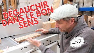 déterminer le sens des fibres du bois [upl. by Palmore803]