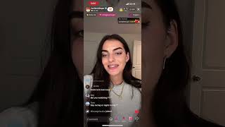 Toni Breidinger TikTok Live 72124 [upl. by Norihs]