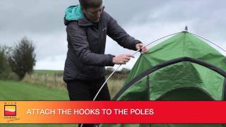 Etesian 2 and Etesian 3 Tent Pitching Guide amp Product Information  Wild Country [upl. by Balac964]