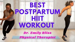 10min quick fullbody HIIT for the busy mama [upl. by Markson]