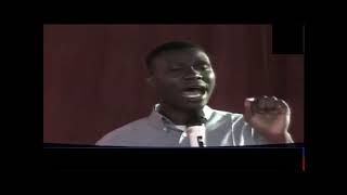 How poetry can make you believe  John Olumuyiwa Awodeyi  TEDxElizadeUniversity [upl. by Enyrhtac123]