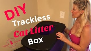 DIY Trackless Cat Litter Box [upl. by Eulalie958]