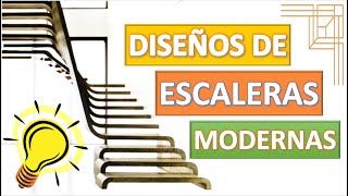 DISEÑOS de ESCALERAS MODERNAS [upl. by Ontine]