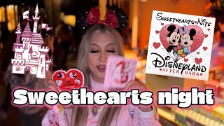 Our First Sweethearts Nite ❣️ at Disneyland  2024 [upl. by Stenger]