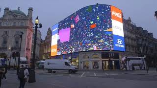 PiccadillyOn  Piccadilly lights switch on LIVE [upl. by Bartel]