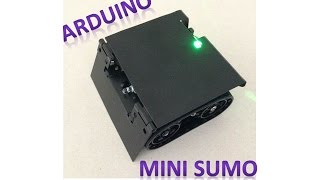 Minisumo arduino 2016  Robot sumo [upl. by Elsi695]