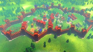 NEW  Becastled  INVASION Castle Fortress Defense Building in Medieval Lands  Becastled Gameplay [upl. by Aggie]