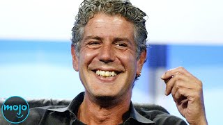 Top 10 Anthony Bourdain Moments [upl. by Assej]