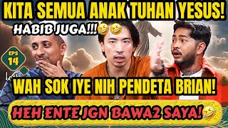 KETEMU PENDETA BRIAN HABIB JAFAR SYAHADAT ULANG🤣  LOGIN JAFAR ONAD  KRISTEN PROGRESIF eps 14 [upl. by Nnylyrehc]