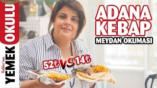 52₺ vs 14₺ Adana Kebap Meydan Okuması Challenge  Refika ile Evde Daha Ucuz ve Hızlı Adana Kebap [upl. by Ociredef]