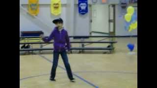 Nathan Howard singing at 3rd Grade Talent Show Baby by Justin Beiber [upl. by Aehr]