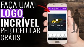 3 Aplicativos para Fazer Logo Grátis pelo Celular [upl. by Nettle]