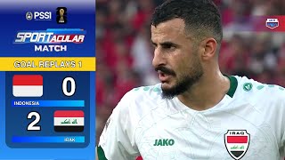 KEBOBOLAN GOAL IRAK KEGAWANG INDONESIA LEWAT PENALTY INDONESIA VS IRAK WC QUALIFICATION LEG 2 [upl. by Trista848]