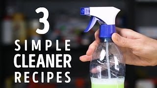 3 simple cleaner recipes to try at home l 5MINUTE CRAFTS [upl. by Worrell632]