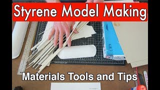 Styrene Tutorial Guide basic intro plastic model making modeling tips and tricks Part 1 [upl. by Wauters53]