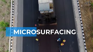 Microsurfacing  MicroSurfacing Technology  AR Thermosets  ART [upl. by Naugal7]