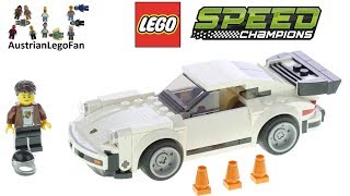 Lego Speed Champions 75895 1974 Porsche 911 Turbo 30  Lego Speed Build Review [upl. by Tray36]