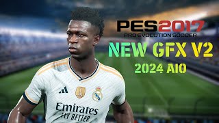 PES 2017 New GFX Mod V2 2024 [upl. by Hedva480]