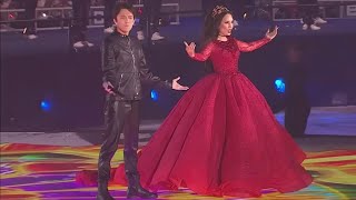 Dimash Qudaibergen amp Zarina Altynbayeva  Question of Honor Universiade 2017 The Opening Ceremony [upl. by Elleneg]