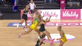 HIGHLIGHTS 2019 Netball Quad Series opening weekend [upl. by Ahtnamas]