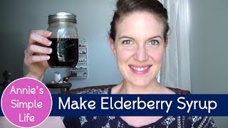 Stay Healthy with Elderberry Syrup Recipe [upl. by Aikkan]