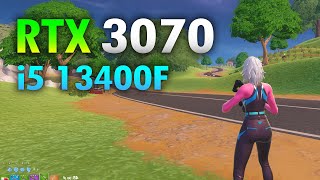 RTX 3070 Fortnite  i5 13400F  RTX 3070 [upl. by Enitnemelc528]