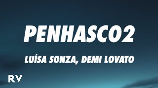 Luísa Sonza Demi Lovato  Penhasco2 LetraLyrics [upl. by Kavanaugh]