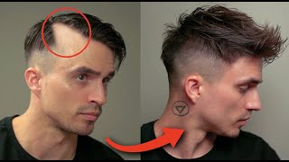 6 Brilliant Hairstyles To Hide Receding Hair amp Big Foreheads [upl. by Anat249]