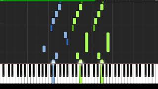 Caprice No 24 Paganini  Piano Arrangement  Piano Tutorial  Synthesia [upl. by Adnwahsor]