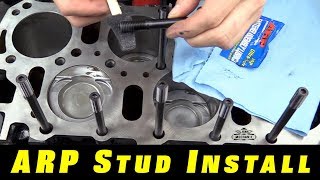 The Easy Way to Install ARP Head Studs [upl. by Ros]